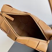 Bottega Veneta Brick Cassette Orange Bag Size 24x14x10CM - 4