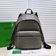 Bottega Veneta Brown Backpack in Intrecciato Size 32x43cm - 5