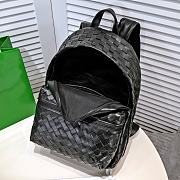 Bottega Veneta Black Backpack in Intrecciato Size 32x43cm - 3