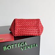 Bottega Veneta Cabat Red Bag Size 22x7x16CM - 5