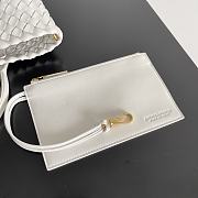 Bottega Veneta Cabat White Bag Size 22x7x16CM - 6