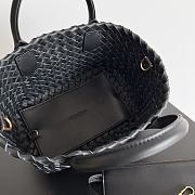 Bottega Veneta Cabat Black Bag Size 22x7x16CM - 4