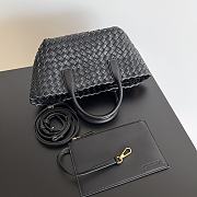 Bottega Veneta Cabat Black Bag Size 22x7x16CM - 5