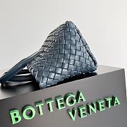 Bottega Veneta Cabat Navy Bag Size 22x7x16CM - 4