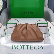 Bottega Veneta Cavatelli Clutch Caramel Size 23x13x8cm - 6