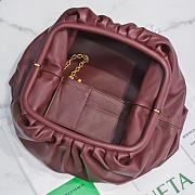 Bottega Veneta Chain Pouch Burgundy Size 38x20x8.5cm - 3