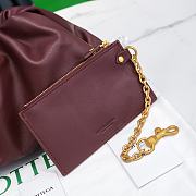 Bottega Veneta Chain Pouch Burgundy Size 38x20x8.5cm - 2