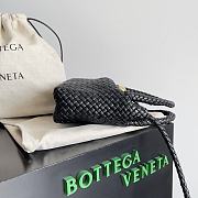 Bottega Veneta Crossbody Black Bag Size 20x15.5x7CM - 5