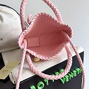 Bottega Veneta Crossbody Pink Bag Size 20x15.5x7CM - 3