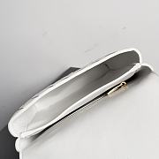 Bottega Veneta Crossbody White Bag Size 19x16x6CM - 3