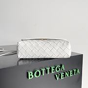 Bottega Veneta Crossbody White Bag Size 19x16x6CM - 5