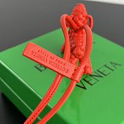 Bottega Veneta Dog Charm Red Size 8x7x2cm - 2
