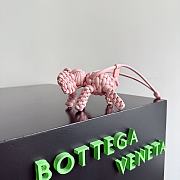 Bottega Veneta Elephant Charm Pink Size 7x10x6cm - 1