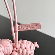 Bottega Veneta Elephant Charm Pink Size 7x10x6cm - 5