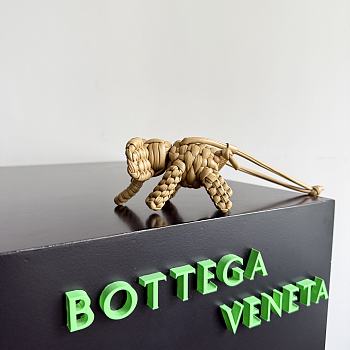 Bottega Veneta Elephant Charm Yellow Size 7x10x6cm