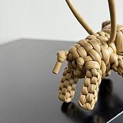 Bottega Veneta Elephant Charm Yellow Size 7x10x6cm - 3