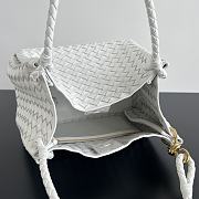 Bottega Veneta intrecciato White Bag Size 30x26x20CM - 5