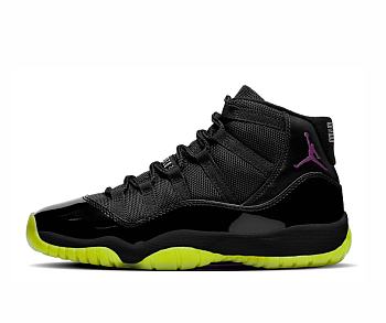 Air Jordan 11 Retro Black Barely Volt IB1378-001
