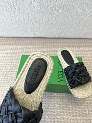Bottega Veneta Jack Mule Espadrille Leather Black - 4