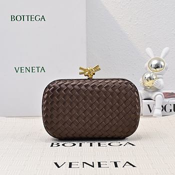 Bottega Veneta Knot Minaudiere Clutch BV0025 Size 20x12x5.5cm