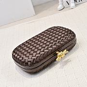 Bottega Veneta Knot Minaudiere Clutch BV0025 Size 20x12x5.5cm - 3