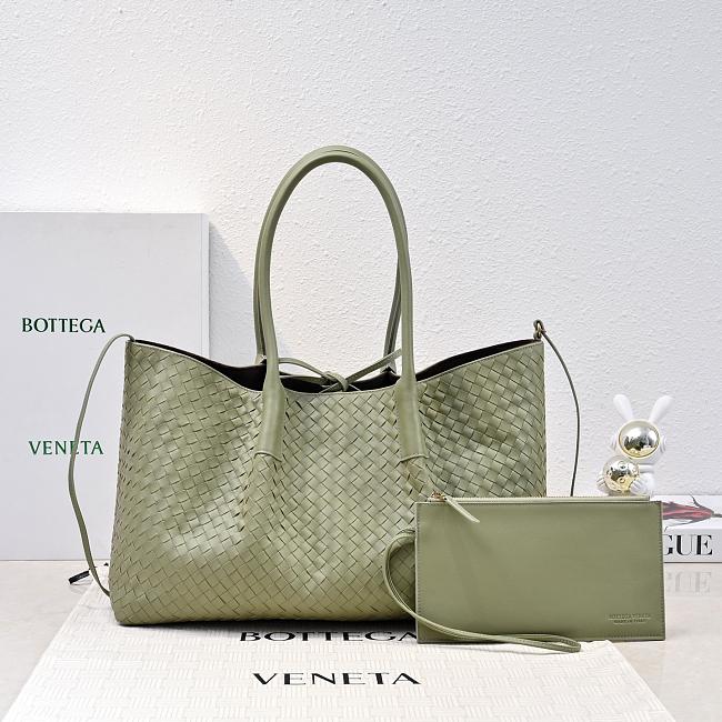 Bottega Veneta Pinacoteca Tote Bag BV7011 Size 23x43x14.5cm - 1