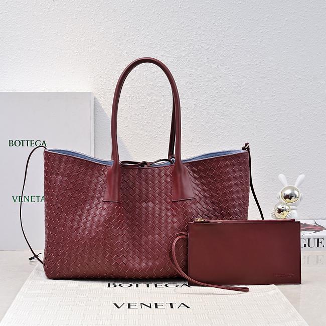 Bottega Veneta Pinacoteca Tote Bag BV7012 Size 23x43x14.5cm - 1