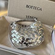 Bottega Veneta Silver Sardine Bag Size 20x12x3cm - 1