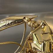 Bottega Veneta Gold Sardine Bag Size 20x12x3cm - 6