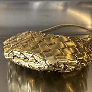 Bottega Veneta Gold Sardine Bag Size 20x12x3cm - 5