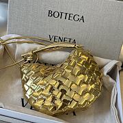 Bottega Veneta Gold Sardine Bag Size 20x12x3cm - 2