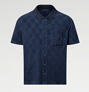 LV Damier French Terry Navy Blue - 6