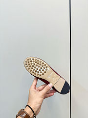 Bottega Veneta Sofia Leather Ballerina BV1401 - 2