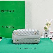 Bottega Veneta Wallace Bag White Size 22x13x9.5cm - 5