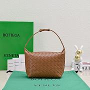 Bottega Veneta Wallace Bag Brown Size 22x13x9.5cm - 5