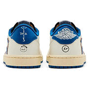 Air Jordan 1 Retro Low OG SP Fragment x Travis Scott Sail Military Blue DM7866-104 - 2