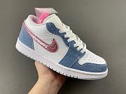 Air Jordan 1 Low SE Denim Sequin HQ2001-400 - 6