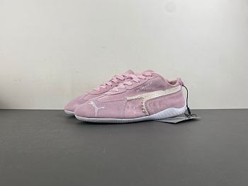 Balenciaga x Puma Speedcat Suede Distressed Pink White 847146 WSDSD 5090