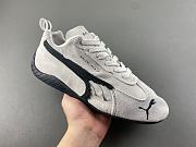 Balenciaga x Puma Speedcat Suede Distressed White Black 847146 WSDSD 9010 - 3