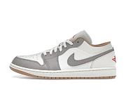 Air Jordan 1 Low Sail College Grey Rattan 553558-169 - 1
