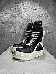 Rick Owens Bumper Geobasket High-top Patent Black - 5