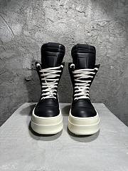 Rick Owens Bumper Geobasket High-top Patent Black - 2