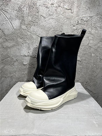 Rick Owens DRKSHDW Black Fogachine Sneak Boots