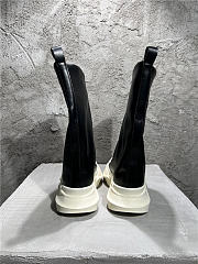 Rick Owens DRKSHDW Black Fogachine Sneak Boots - 3