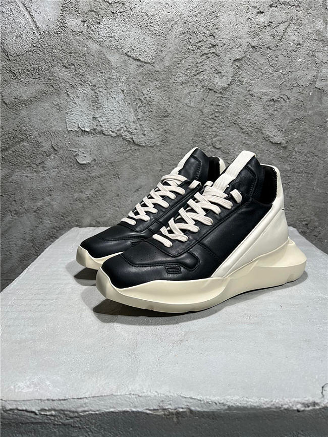 Rick Owens Geth Runner Sneakers Black - 1