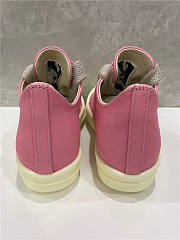 Rick Owens Jumbo Lace Recycled Puffer Low Canvas Pink - 3
