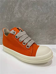 Rick Owens Jumbo Lace Recycled Puffer Low Canvas Orange - 6
