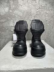 Rick Owens Mega Bumper Geobasket High Patent Black - 3