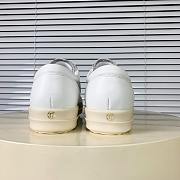 Rick Owens Panelled Leather Sneakers White - 6