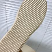 Rick Owens Panelled Velvet Sneakers Pink - 5